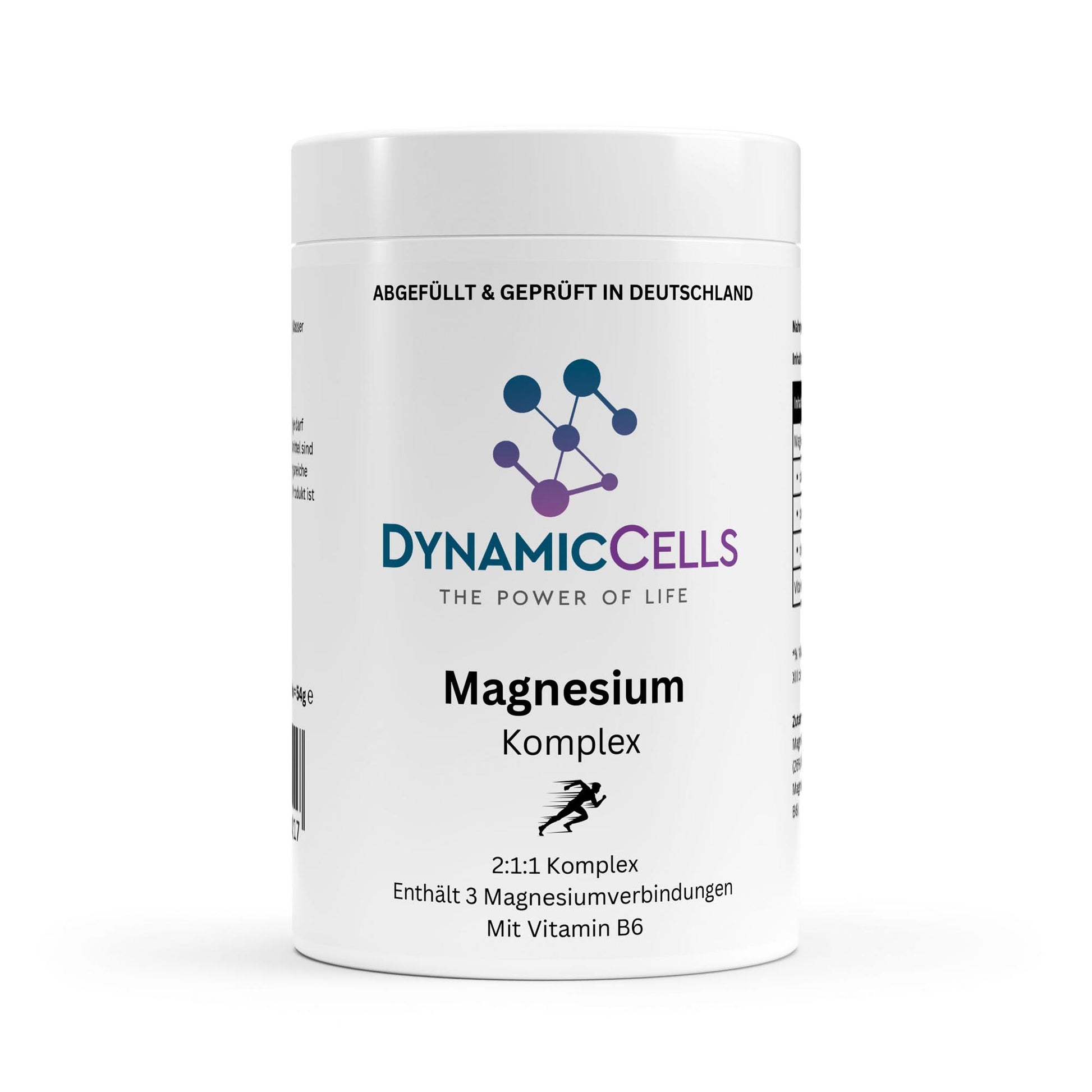 Magnesium Komplex + Vitamin B6 - Das Entspannungs-Duo - Dynamic Cells
