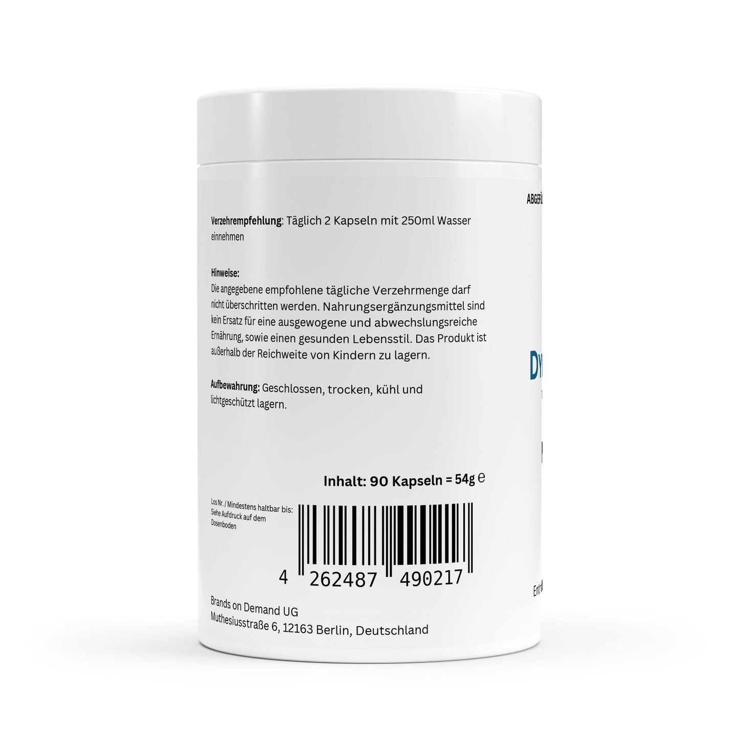 Magnesium Komplex + Vitamin B6 - Das Entspannungs-Duo - Dynamic Cells